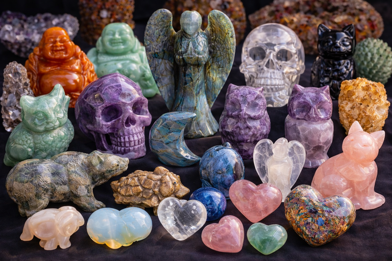 Crystal Carvings & Sculptures