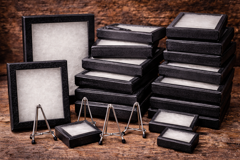 Riker Display Cases & Metal Stands