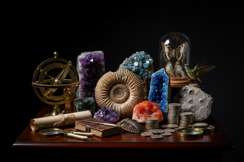 Fossils, Crystals & Artifacts Under $50