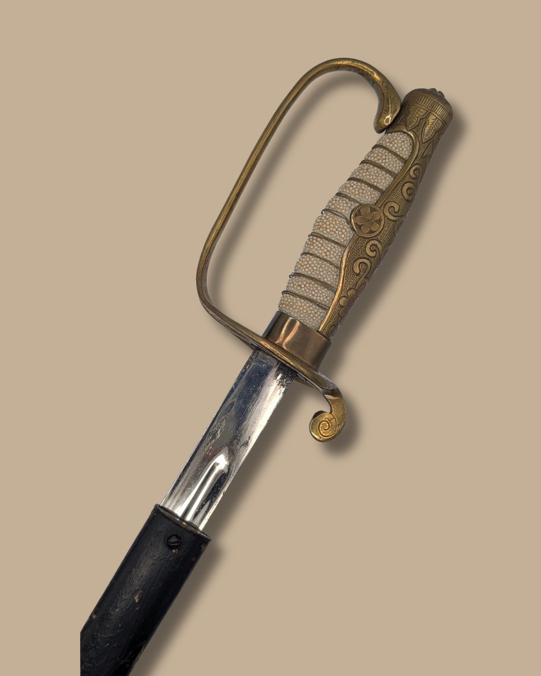 WWII-Era Imperial Japanese Model 1883 Naval Officer’s Dress Sword
