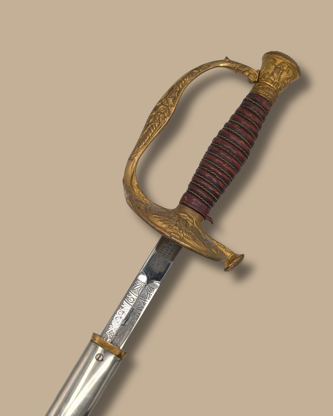 U.S. Model 1860 Staff & Field Officer’s Sword – Civil War Era Pattern