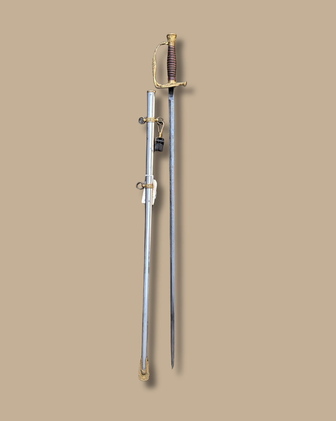 U.S. Model 1860 Staff & Field Officer’s Sword – Civil War Era Pattern
