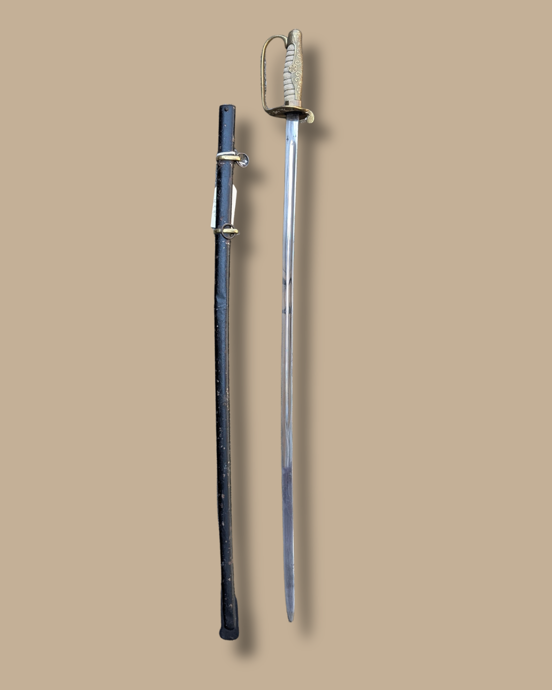 WWII-Era Imperial Japanese Model 1883 Naval Officer’s Dress Sword