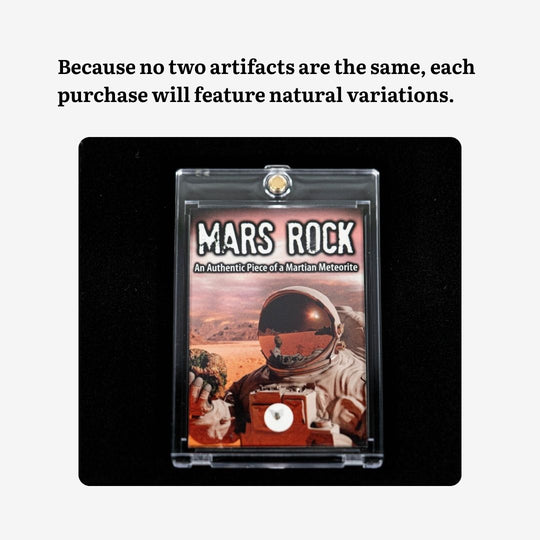 Mars Meteorite Display – Authentic Martian Rock