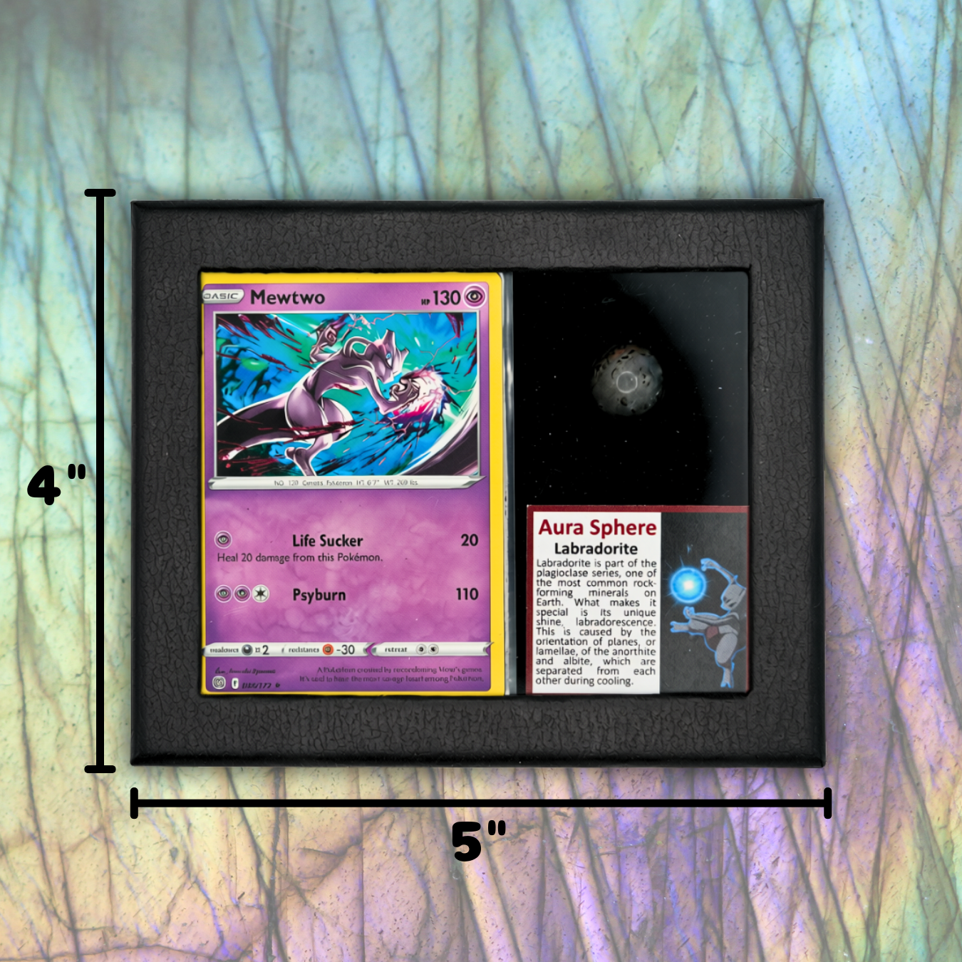 Mewtwo Pokémon Crystal Display