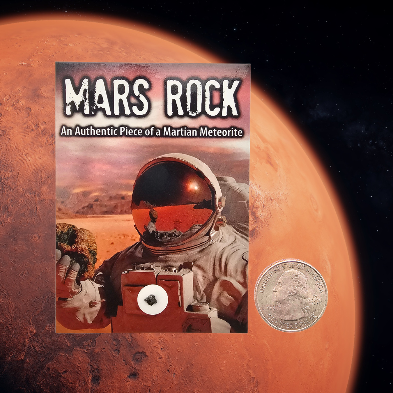 Martian Meteorite Display