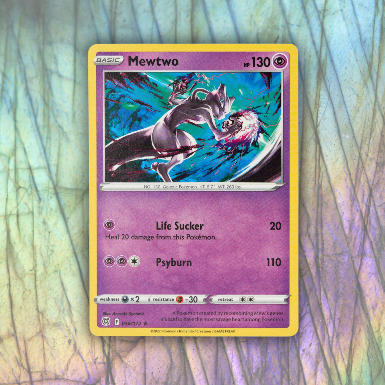 Mewtwo Pokémon Crystal Display