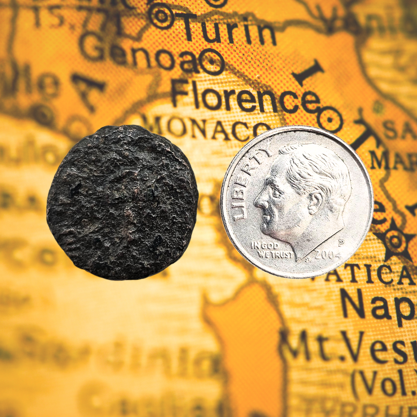 Roman Coin Display