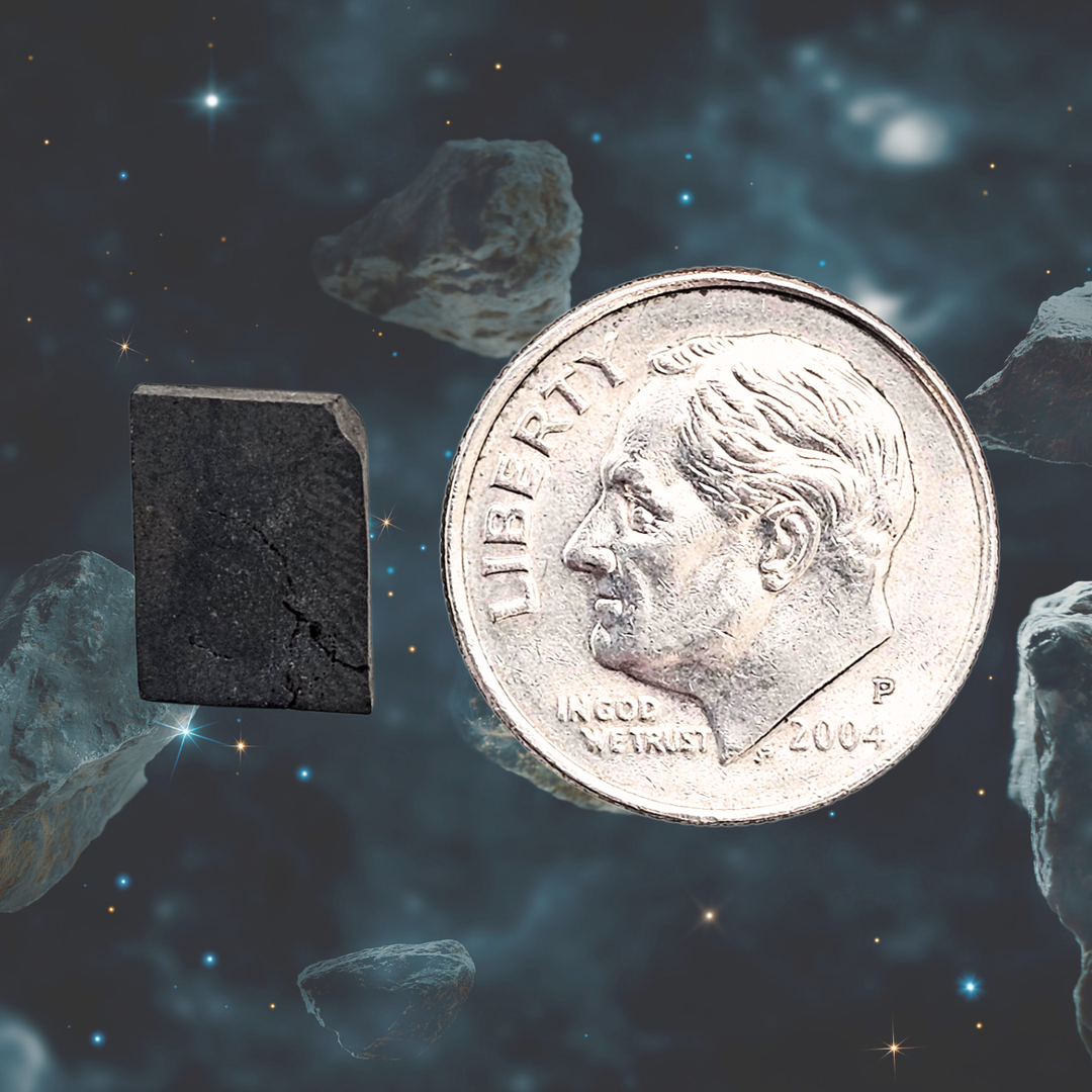 Collision in Space Meteorite Display