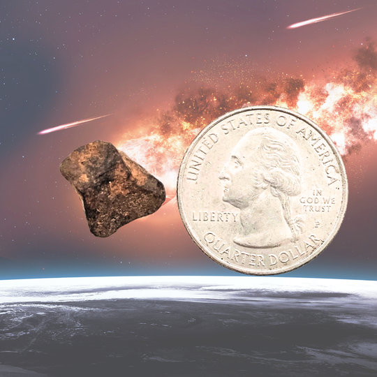 Agoudal Meteorite Display