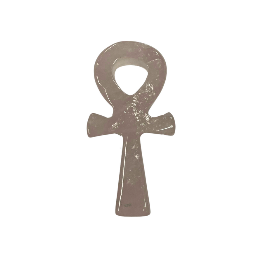 Rose Quartz Ankh