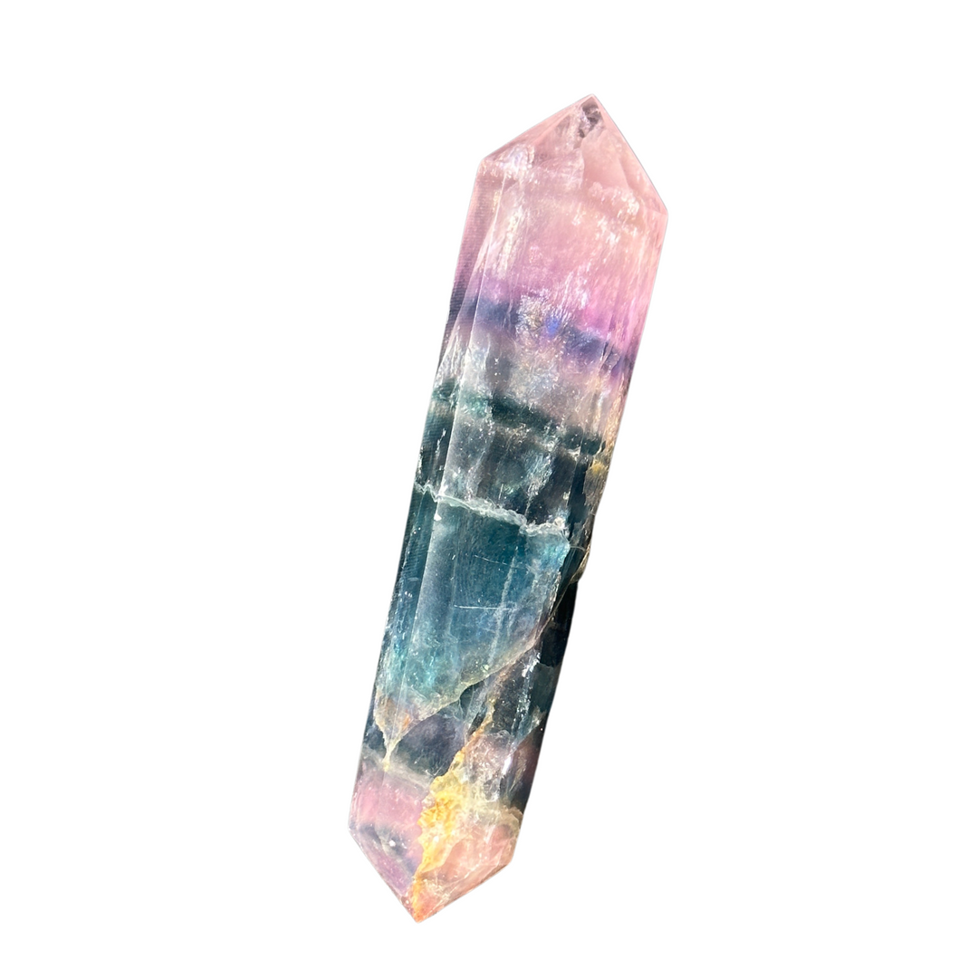 Fluorite Crystal Wand