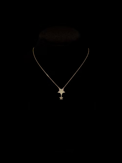 Aletai Iron Meteorite – Star-Shaped Necklace