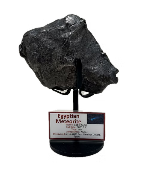 Large Gebel Kamil Iron Meteorite – Authentic Egyptian Space Rock