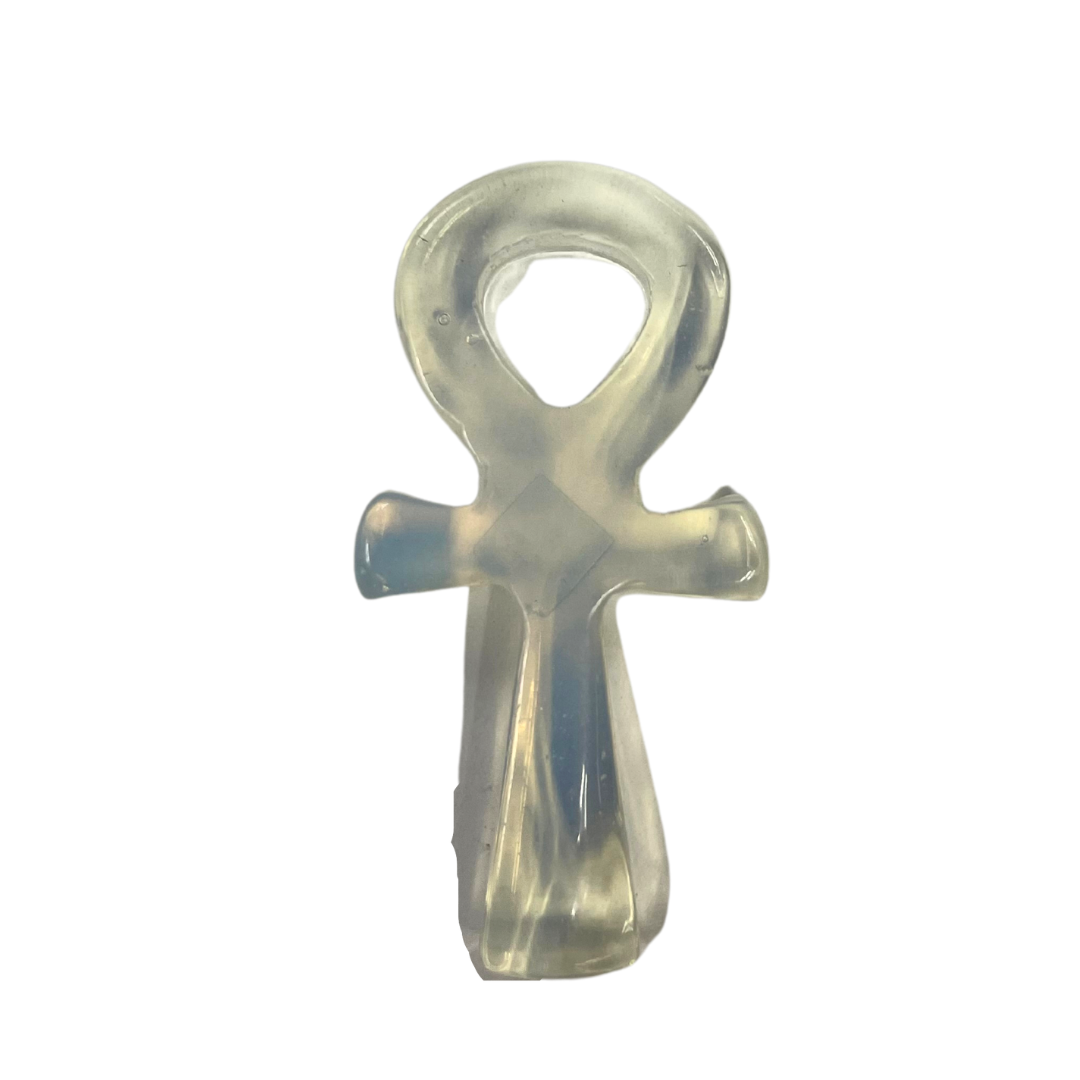 Opalite Ankh
