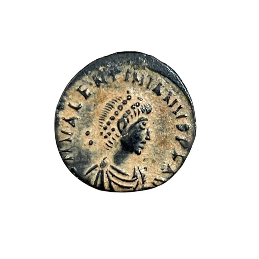 Roman Coin AE4 "Desert Patina" Valentinian II 375 – 392 AD