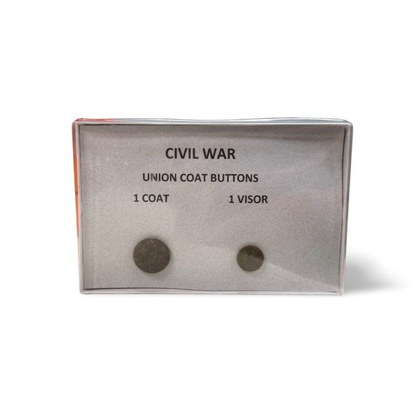 Union Legacy Collection: Civil War Coat and Visor Buttons Display
