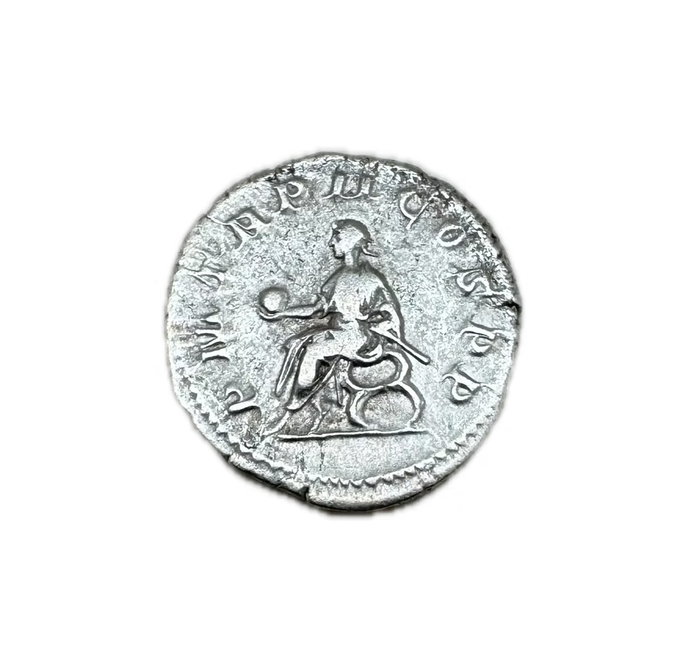 Silvered Roman Coin of Philip I (247 AD) – High Detail