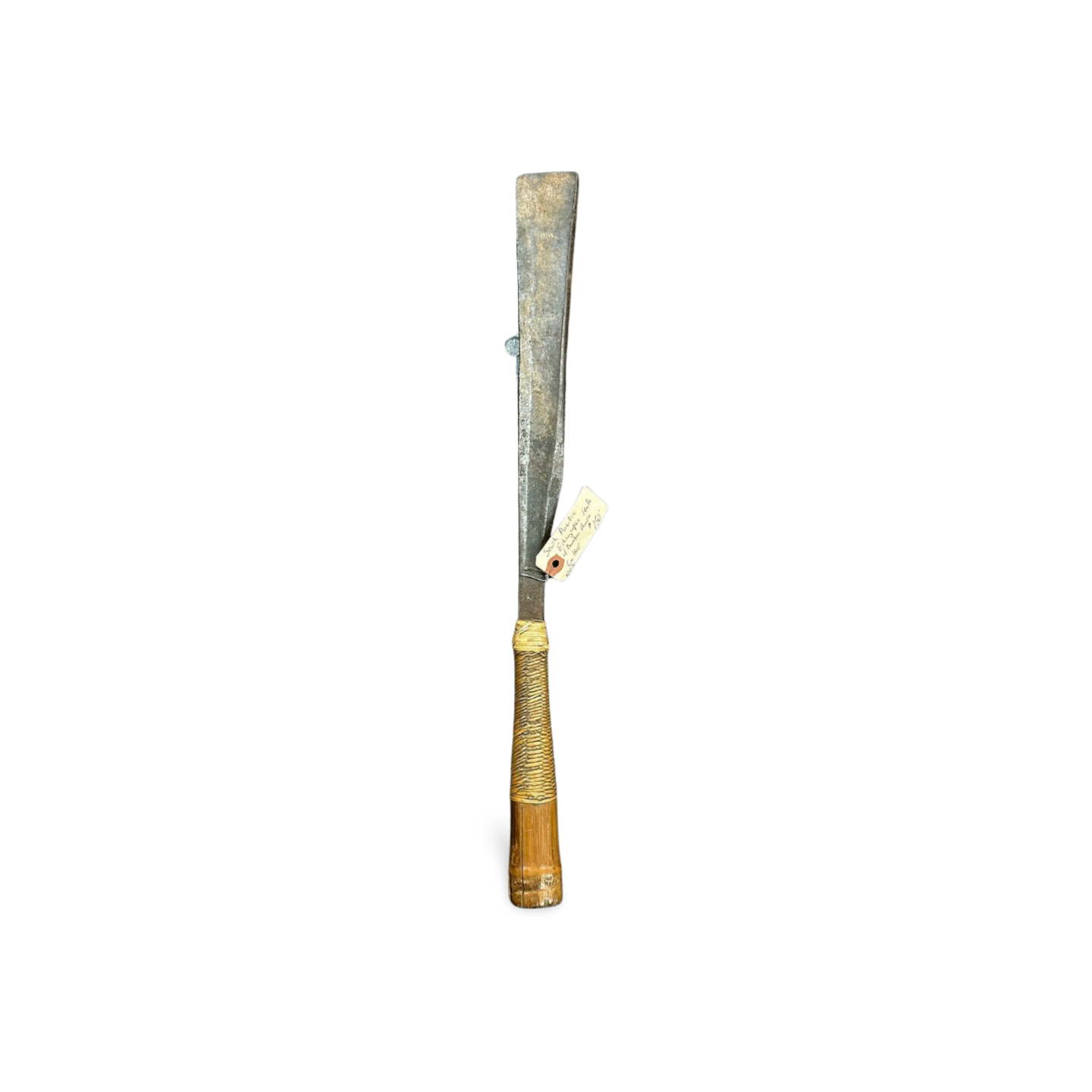 South Pacific Ethnographic Knife with Bamboo Handle