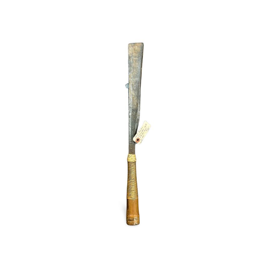 South Pacific Ethnographic Knife with Bamboo Handle