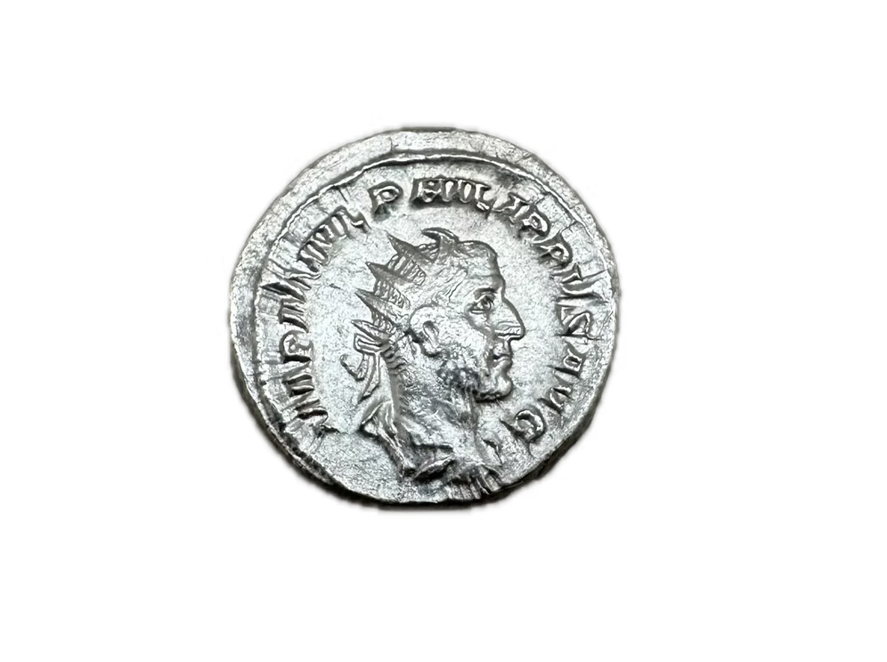 Silvered Roman Coin of Philip I (247 AD) – Quality Detail