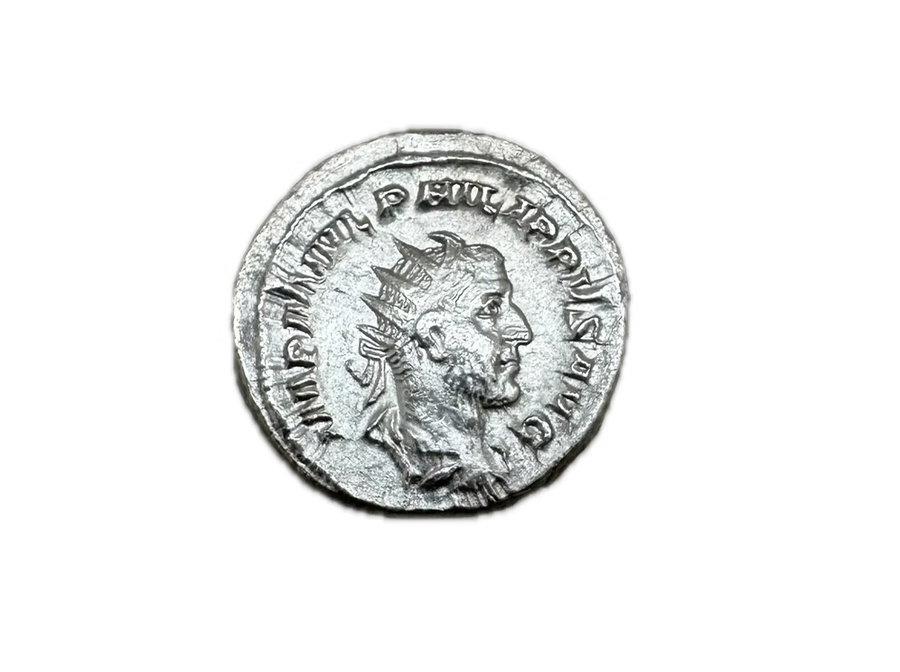Silvered Roman Coin of Philip I (247 AD) – Quality Detail