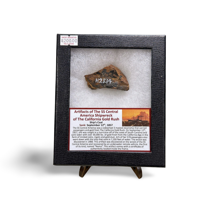 "The Ship of Gold" SS Central America Shipwreck Coal