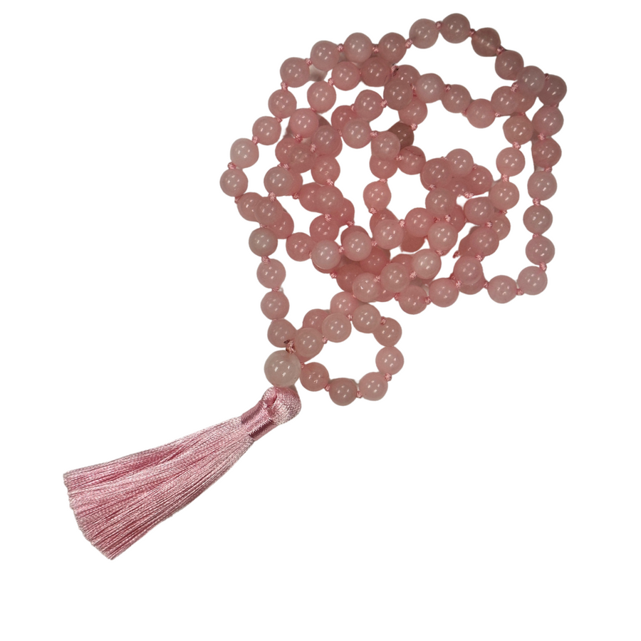 Rose Quartz Mala Beads