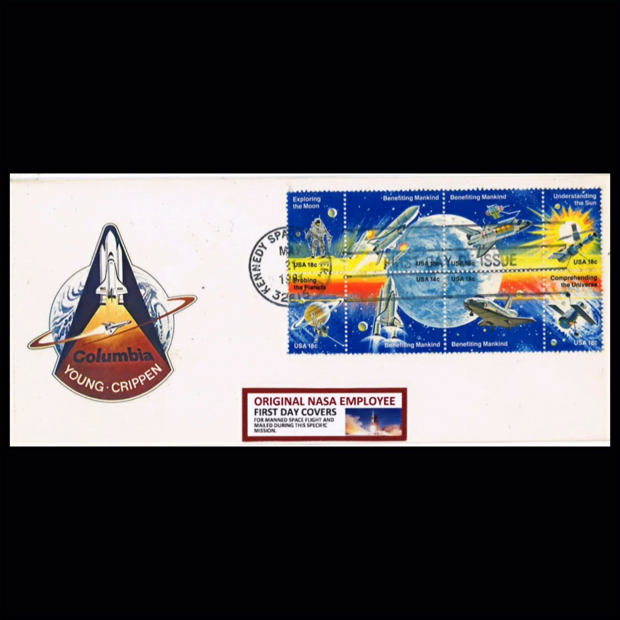 Original NASA Employee First Day Cover ~ 1981