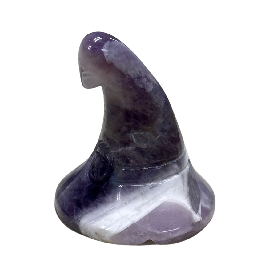 Crystal Amethyst Witch Hat