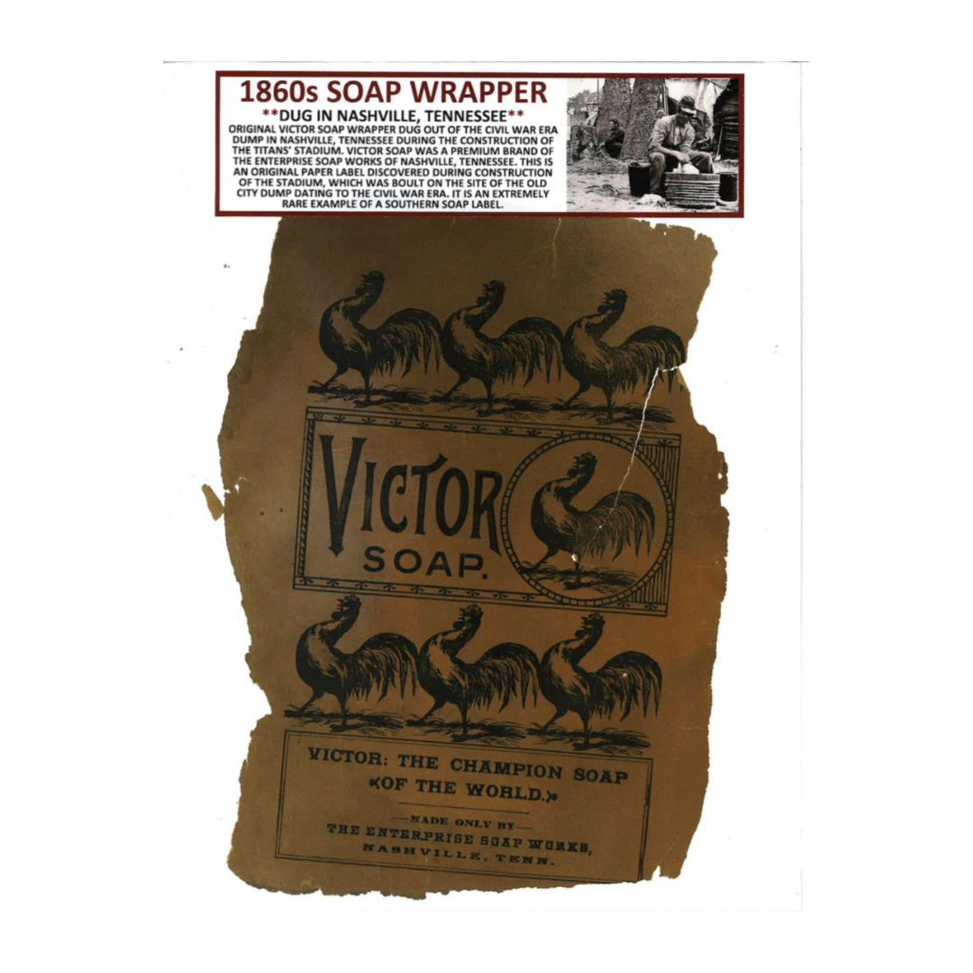 1860's Soap Wrapper