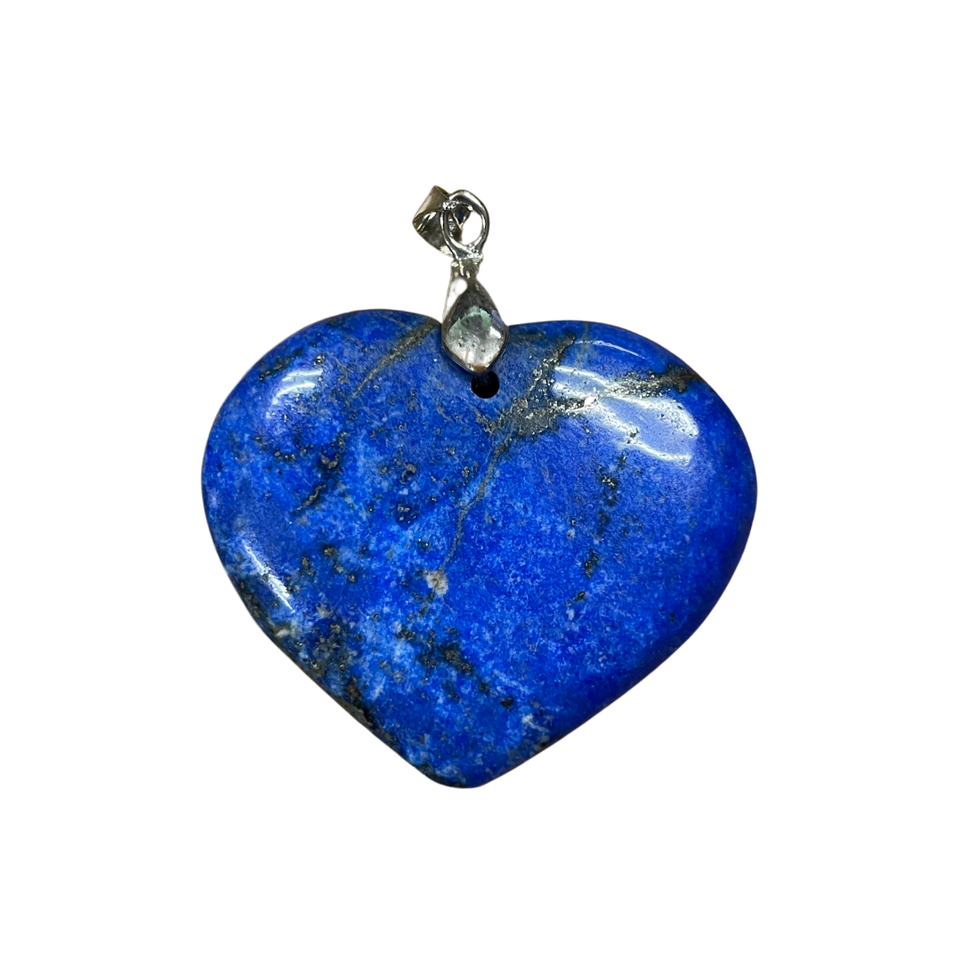 High Quality Lapis Heart Pendant