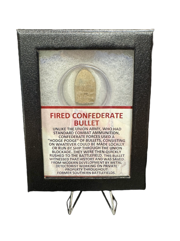Fired Confederate Bullet