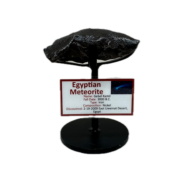 Gebel Kamil Meteorite Display Specimen – Iron Meteorite from Egypt