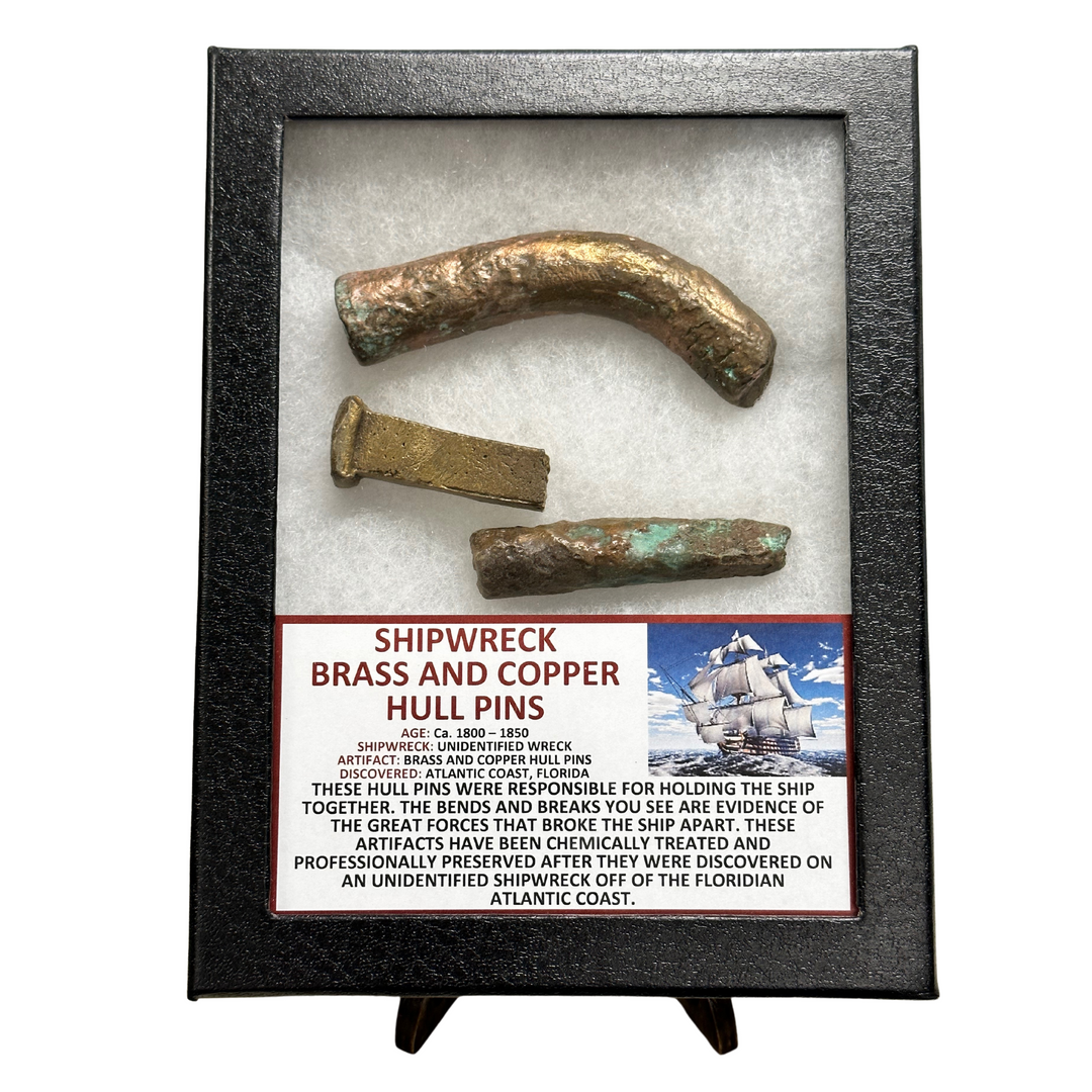 Shipwreck Brass & Copper Hull Pins