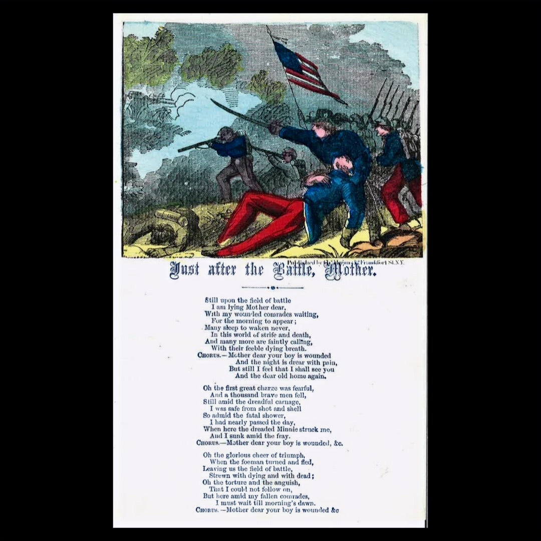 Just After the Battle, Mother - Civil War Poem