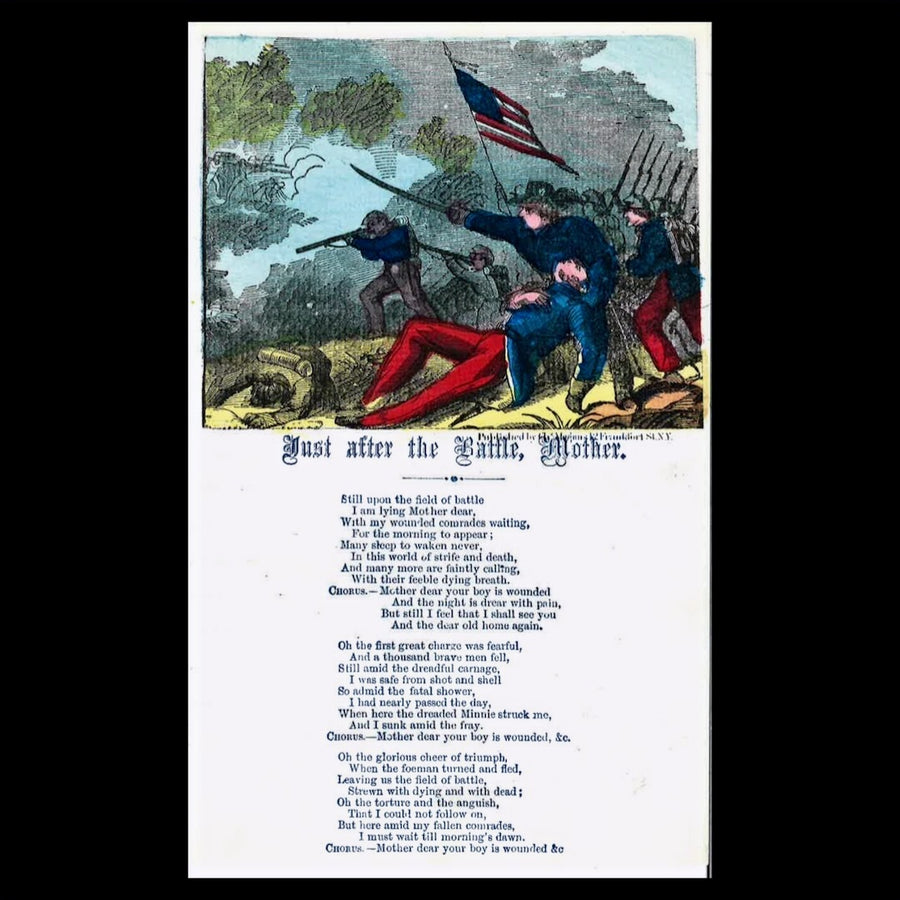 Just After the Battle, Mother - Civil War Poem