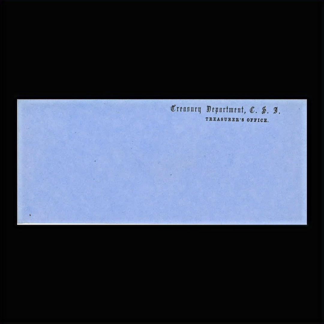 Original CSA Imprint Envelope ~ Treasurer's Office