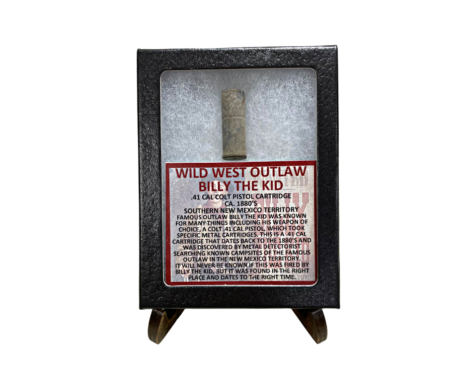 Wild West Outlaw Billy the Kid - .41 Cal Colt Pistol Cartridge