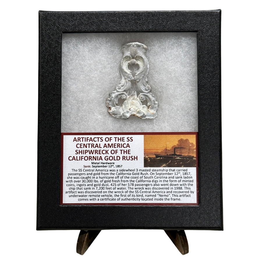 Metal Hardware Artifact from the SS Central America Shipwreck