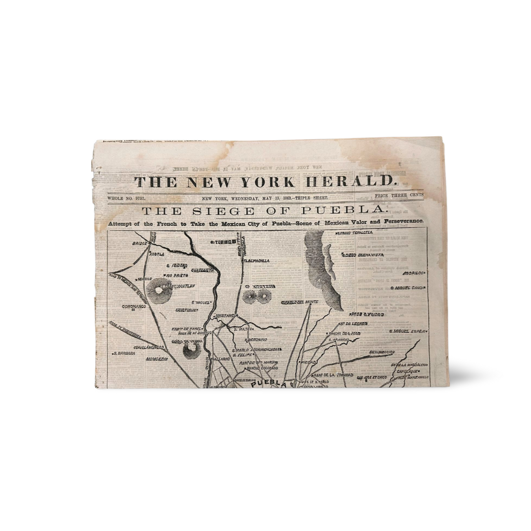 Original Civil War Newspaper - May 13, 1863