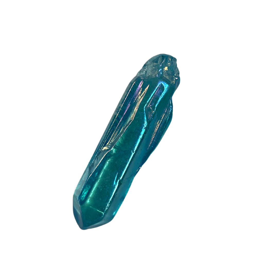 Blue Aura Quartz Point