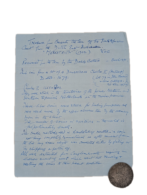 Shipwreck Coin Ducatoon