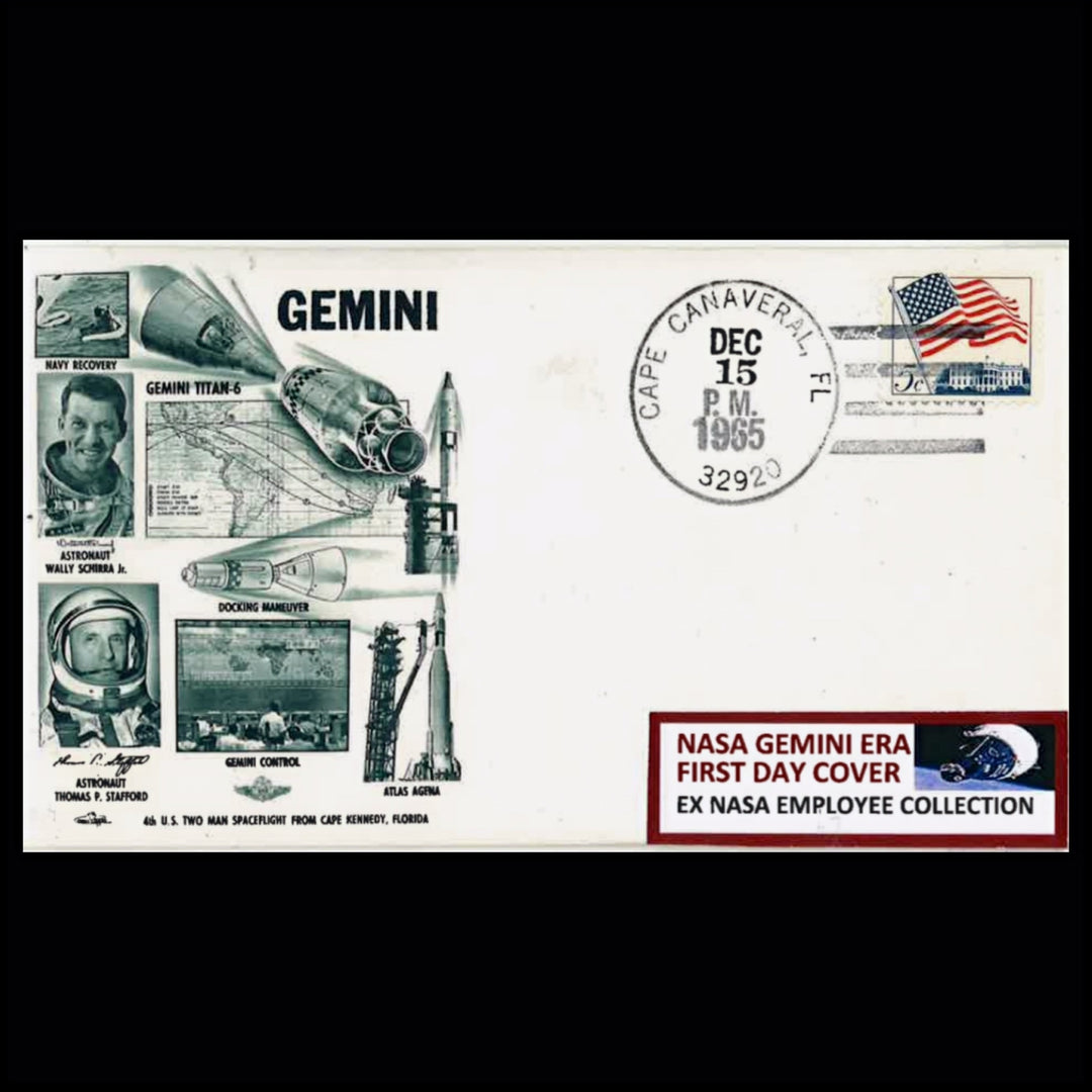 NASA Gemini Era First Day Cover ~ December 15, 1965