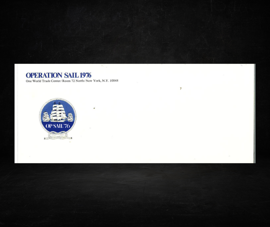 World Trade Center 1976 Operation Sail Envelope