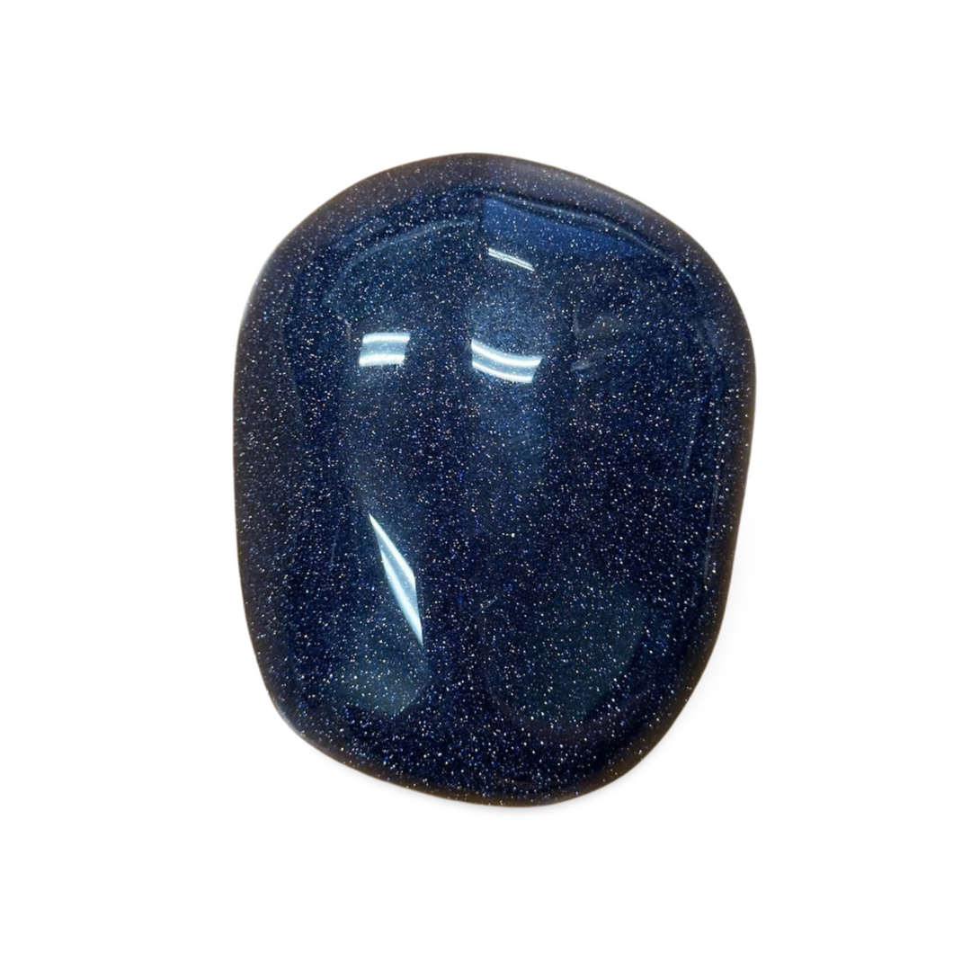 Midnight Gold Stone Massager: The Celestial Confidence Infusion