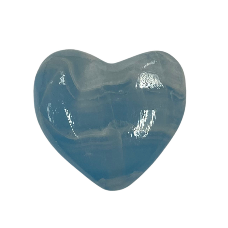 Blue Onyx Heart
