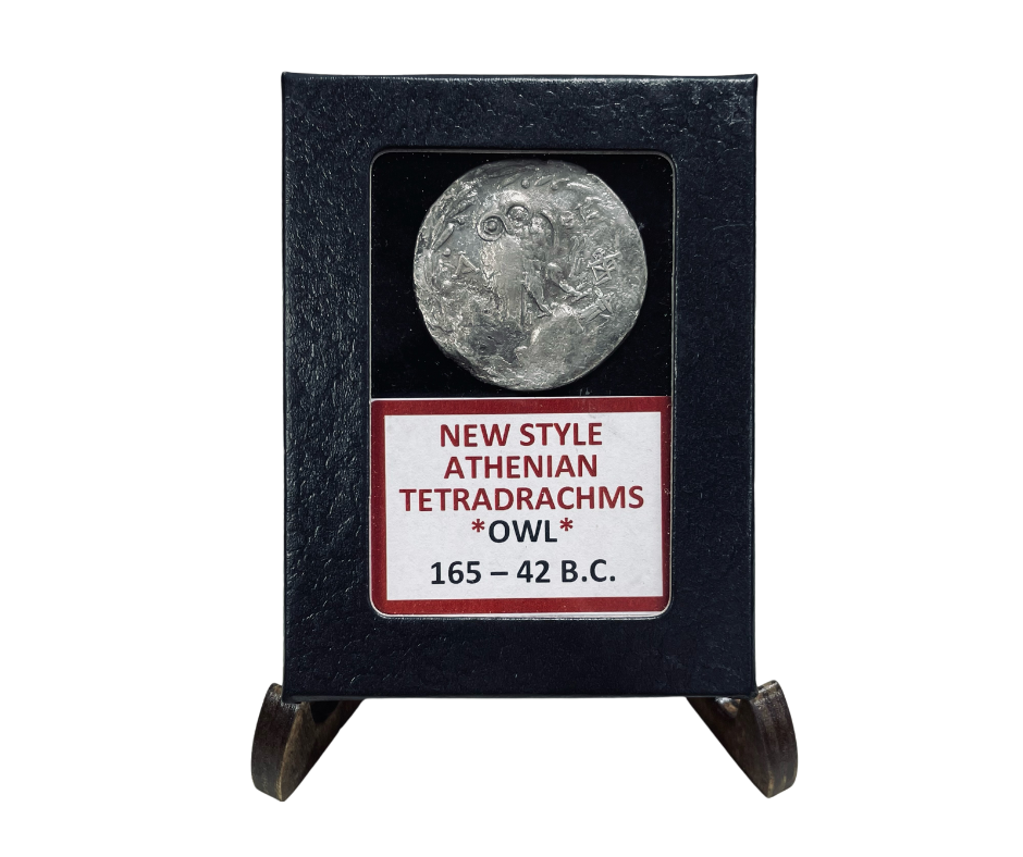 New Style Athenian Tetradrachms - Owl - 165 / 42 BC