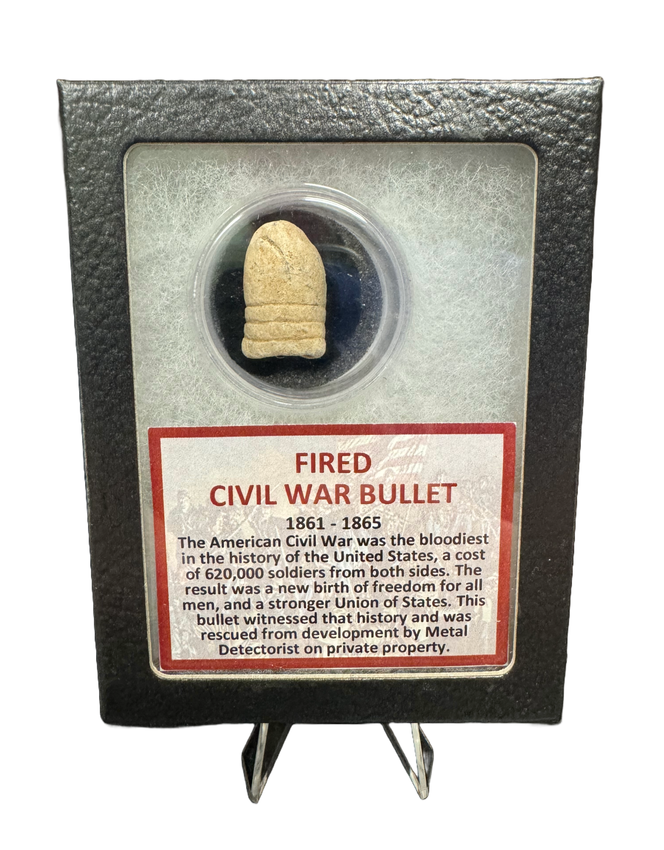Fired Civil War Bullet