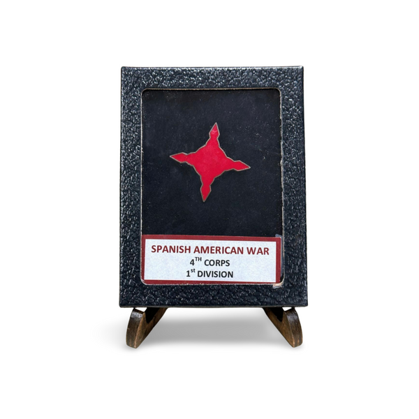 4th Corps 1st Division Hat Pin (Spanish American War)